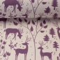 Preview: Jersey | Mini Winter | Rehe Dunkelflieder